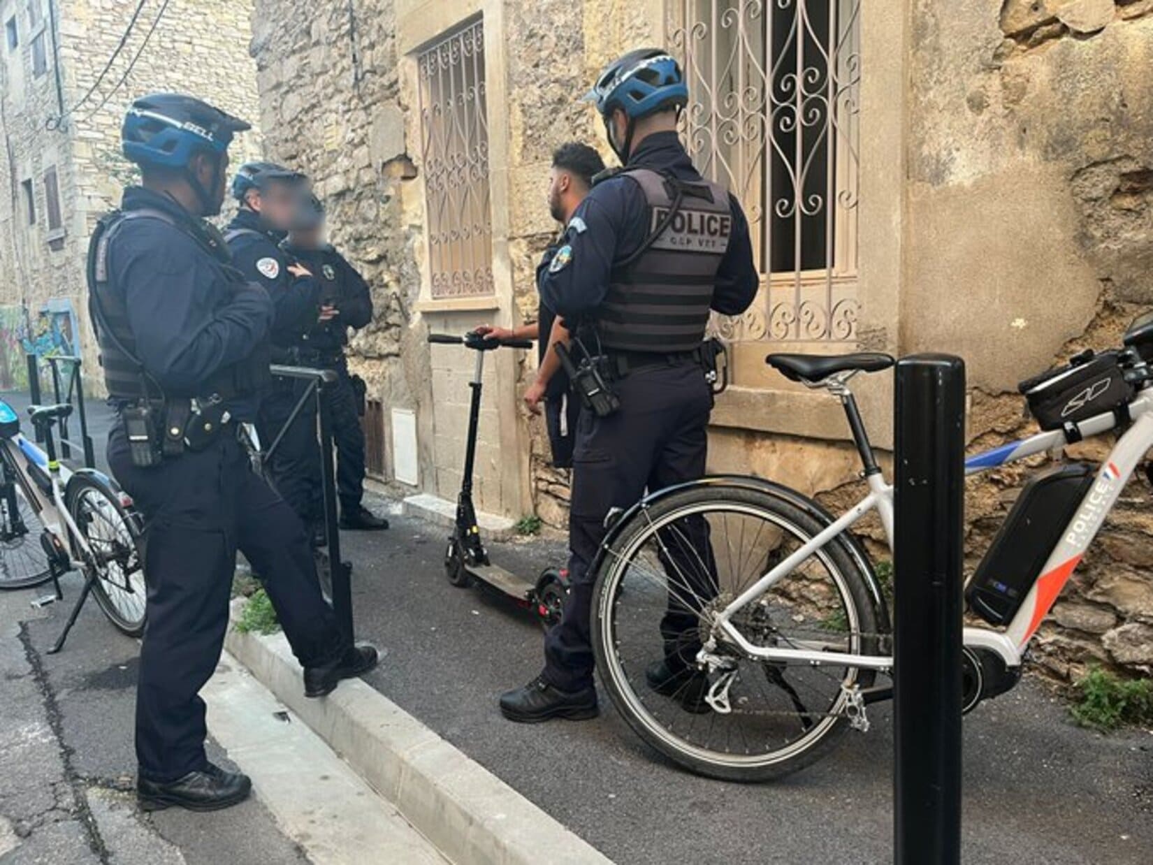 Police_nationale_30_un_dealer_arrete_par_la_brigade_VTT_le_réveil_du_midi_gard