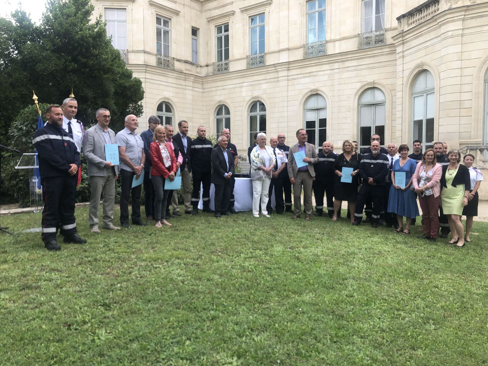 pompiers volontaires convention label entreprise gard lereveildumidi