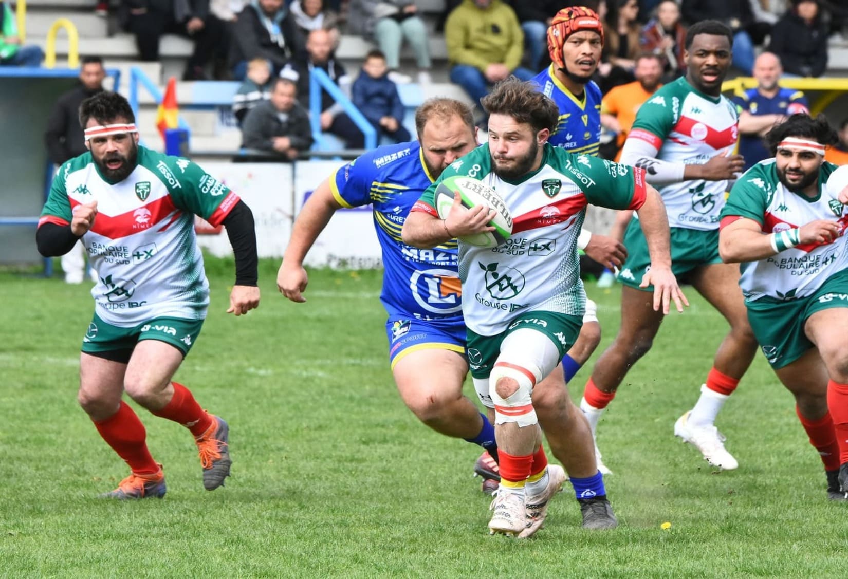 rugby défaite nimes RCN Aubenas