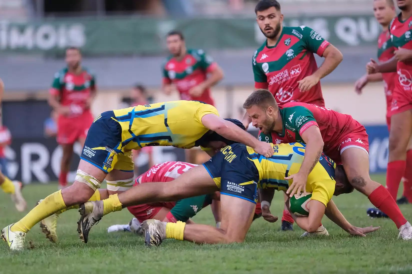 Rugby Club Nîmois Tricastin Nationale 2 match de préparation