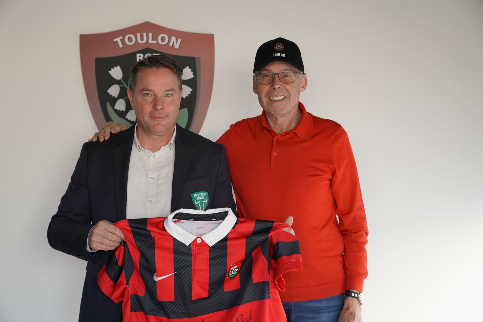 rugby_club_nîmois_RCN_partenariat_Toulon_RCT_président_steeve_Calligaro_bernard_lemaitre