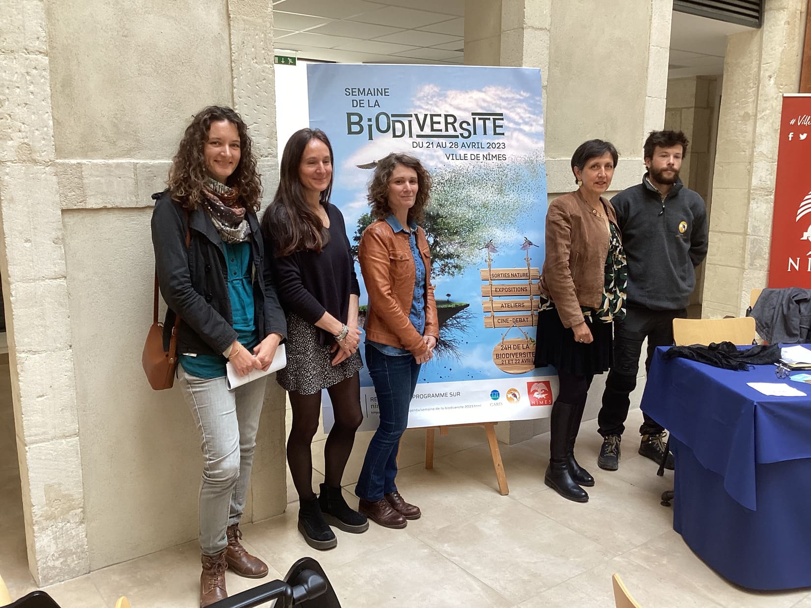 semaine de la biodiversite ville de nimes premiere le reveil du midi