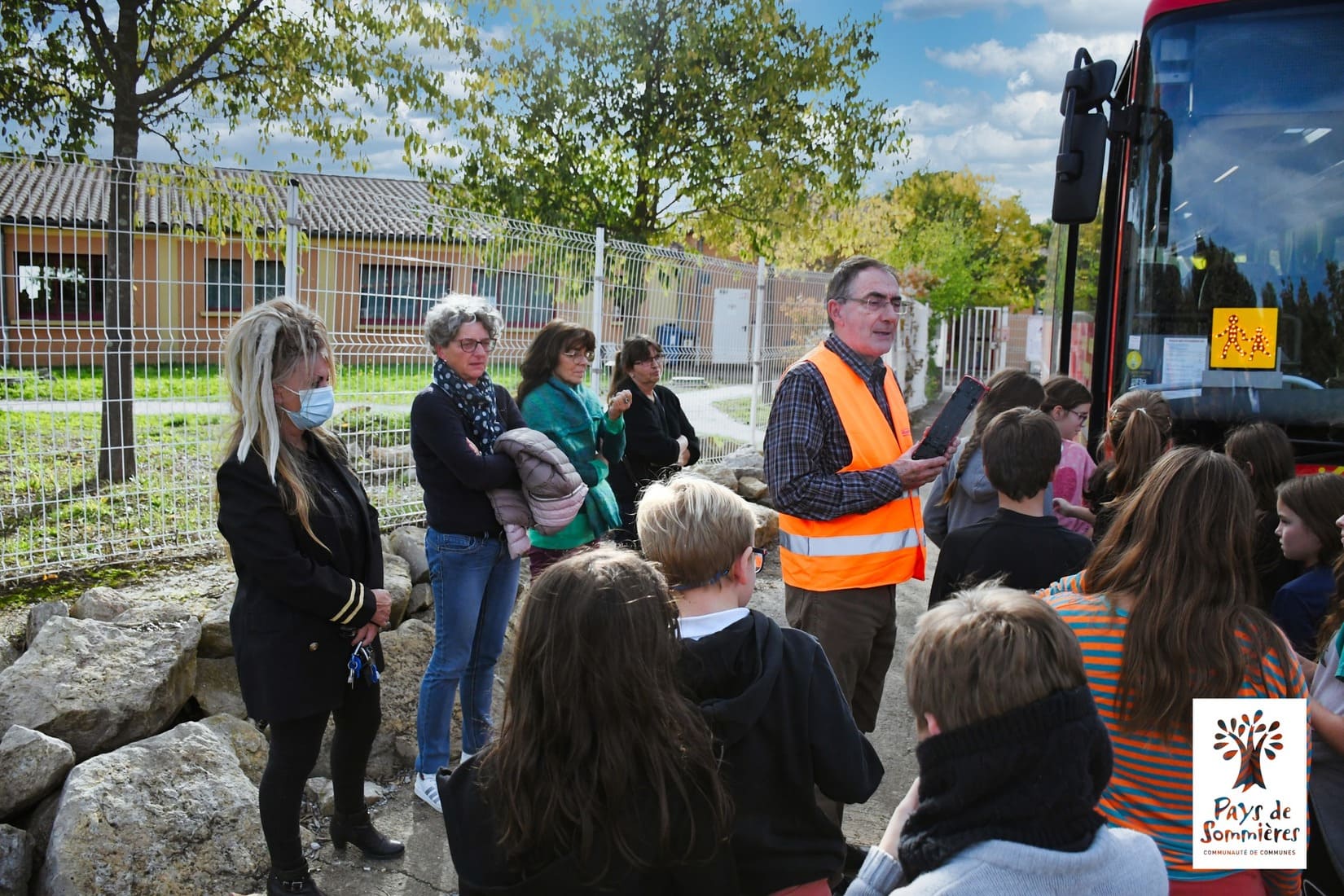 Gard : Sensibilisation à la sécurité routière Bus Scolaire Transport