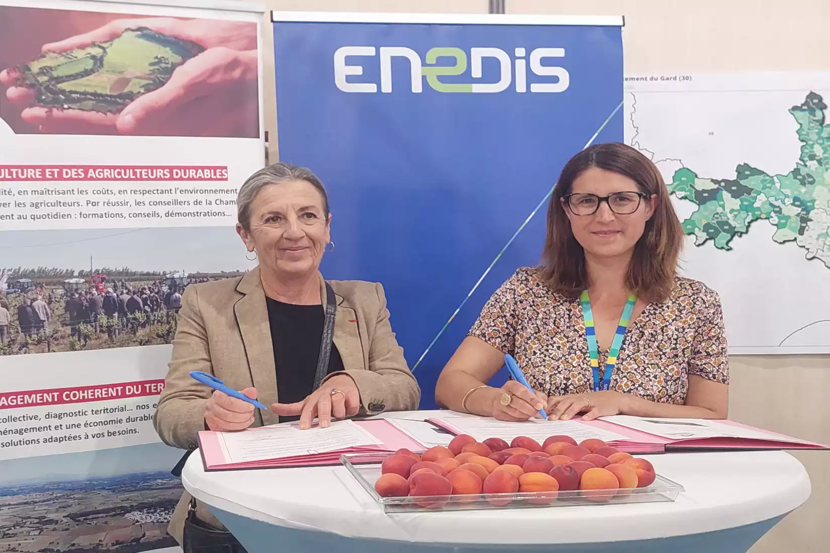 signature convention chambre agriculture gard enedis