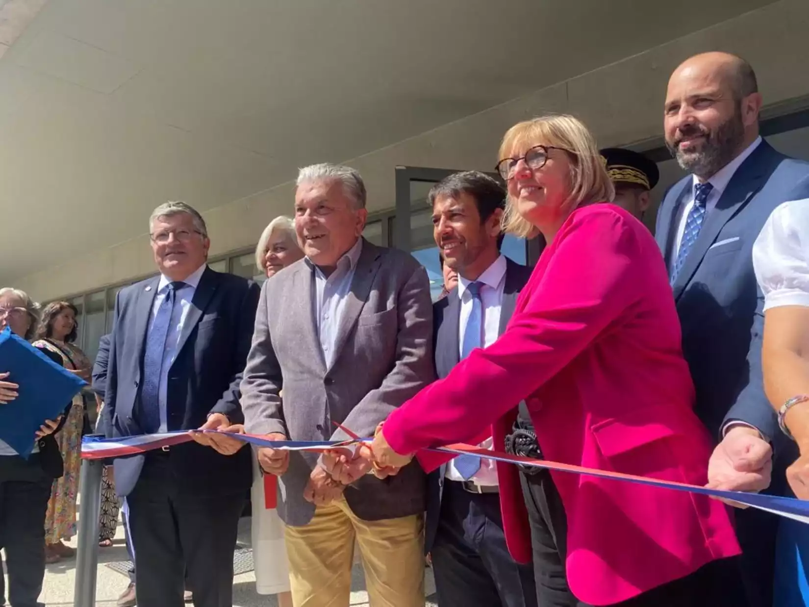 sylvie retailleau ministre enseignement superieur unimes universitedenimes inauguration rentree 2023 gymnase sante education vie etudiante université nîmes