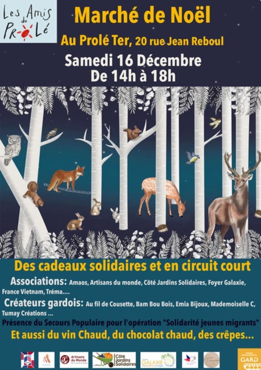 Nîmes : Café-philo, marché de noël solidaire et karaoké festif au Prolé