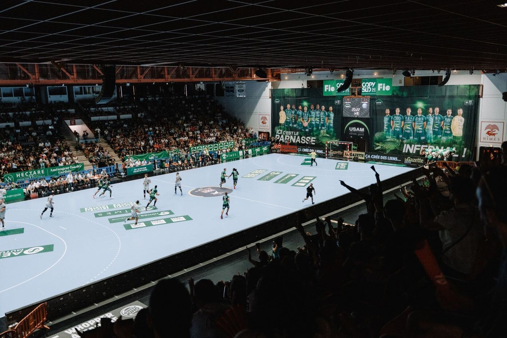 usam_handball_avant_match_chartres_animations_américaines