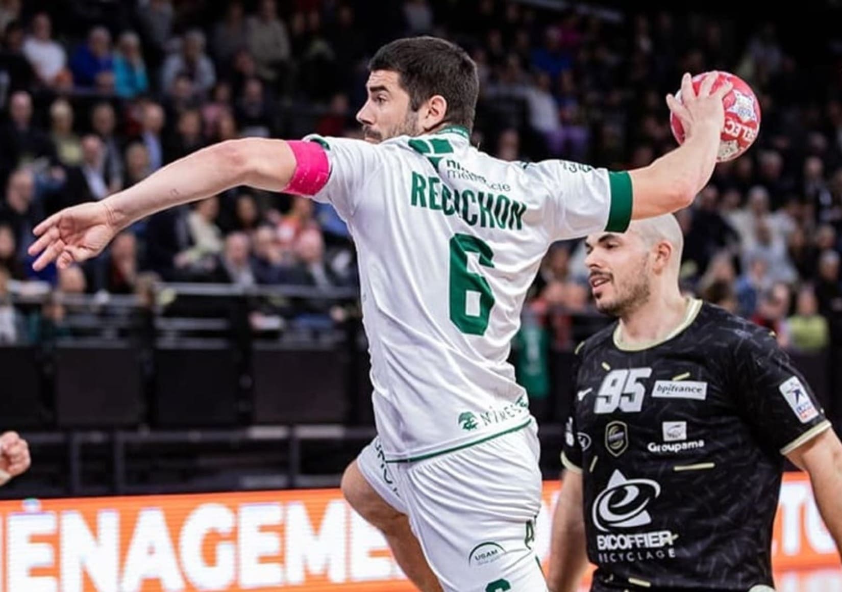 usam nîmes gard defaite chambery handball