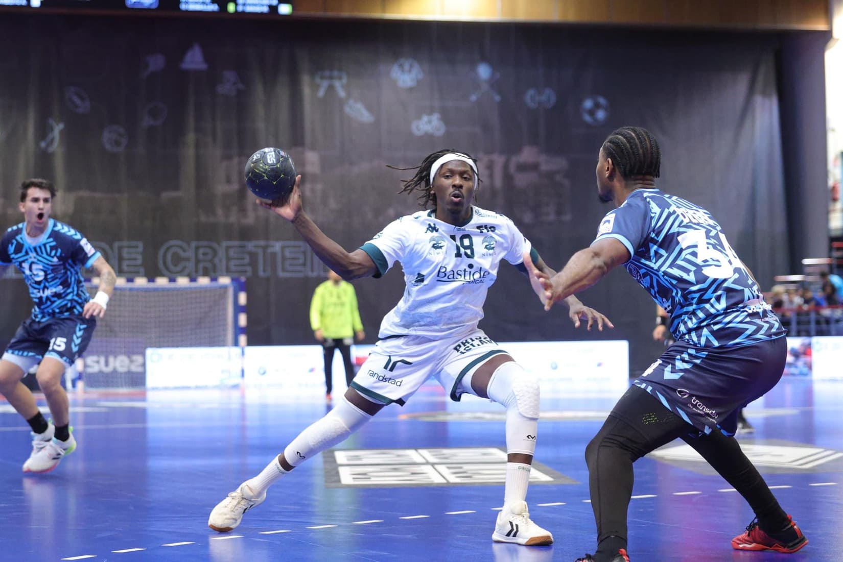 USAM Nîmes Gard handball victoire Créteil match sport