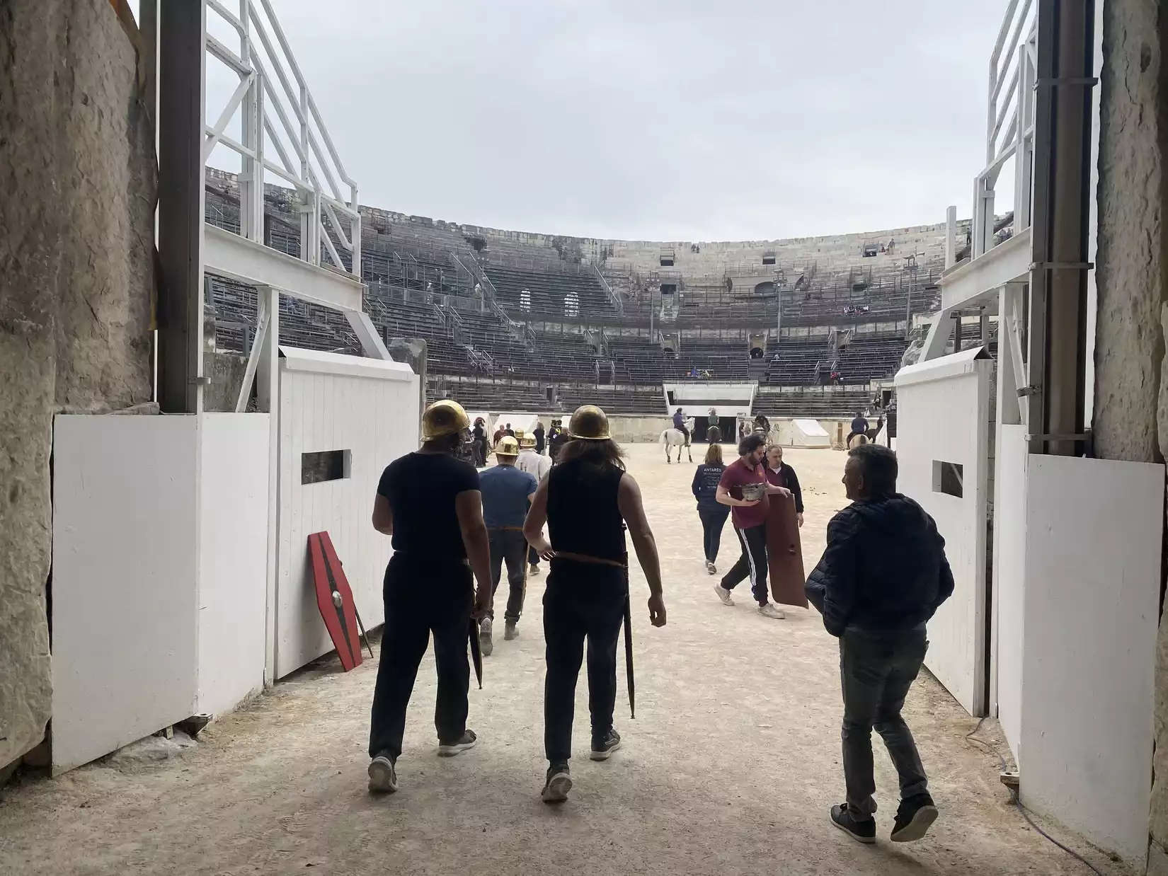 vercingetorix spectacles romains reconstitution arenes de nimes guerre des gaules